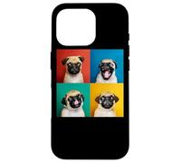 Foto ritratto del cucciolo di Carlino Carlino per gli amanti Custodia per iPhone 16 Pro