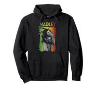 Foto ufficiale di Bob Marley Singing Felpa con Cappuccio