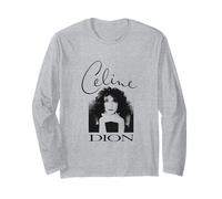 Foto ufficiale di Celine Dion in bianco e nero Maglia a Manica