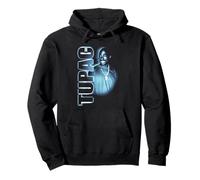 Foto Ufficiale Tupac Glowing Felpa con Cappuccio