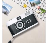 Fotocamera a pellicola Leodye Half Frame 35MM, fotocamera retrò riutilizzabile HD, ideale come regalo, con messa a fuoco automatica, flash integrato