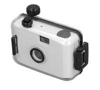 Fotocamera a Pellicola retrò Impermeabile da 35 Mm con velocità 'otturatore 1/100 S F/9 Obiettivo 28 Mm per lo Snorkeling (bianco e)