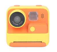 Fotocamera a Stampa Istantanea, Fotocamera a Stampa Istantanea per Video per Bambini Batteria da 1400 MAh Doppio Obiettivo Anteriore Posteriore per Uso Esterno (Scheda di memoria