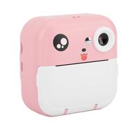 Fotocamera a Stampa Istantanea per Bambini, Mini Videocamera Portatile per Selfie con Batteria Lunga per Giocattoli per Bambini (PINK)
