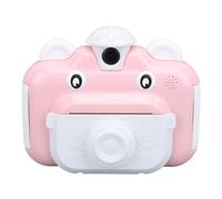 Fotocamera a Stampa Istantanea per Bambini, Obiettivo Ribaltabile con Messa a Fuoco Automatica HD 1080P da 2,4 Pollici con Fotocamera a Tracolla per Catturare le Gioie