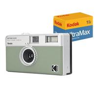 Fotocamera Agfaphoto Kodak RK0110 EKTAR H35 Verde con Pellicola 35mm Half Frame