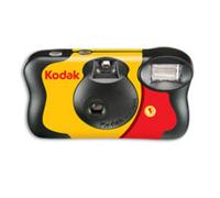 Fotocamera Analogica Kodak FunSaver 35mm Usa e Getta Flash 39 Pose Obiettivo 24mm Giallo Rosso