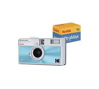 Fotocamera Analogica KODAK EKTAR H35N Blu + Pellicola Ultramax 24 Pose - Nouvo