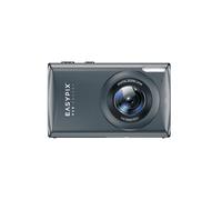 Easypix V48 Pocket, fotocamera digitale compatta, display da 2,8", risoluzione fino a 64 MP, zoom digitale 18x, antracite