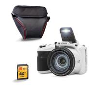 Fotocamera Bridge Kodak Pixpro AZ425 20MP Zoom 42x Bianco Pack SD 32GB Case