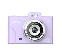 Fotocamera CCD Digitale HD1080P Da 48 MP Con Doppia Lente Telecamera Campus Display 2,8 Pollici For Vlogging Zoom 8X Scatta Nitida Fluida(Purple)