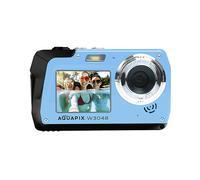 FOTOCAMERA COMPACTA EASYPIX W3048 EDGE, Zoom k.A., Risoluzione 3840 x 2160, stabilizzatore 20 Zoom ottico k.A., 13 megapixel, Blu