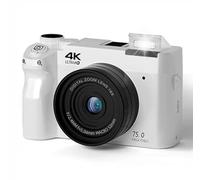 Fotocamera compatta digitale con video 4K, memoria da 32 GB per viaggi e vlogging