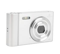 Fotocamera Compatta, Schermo IPS da 2,4, Fotocamera Digitale Tascabile, Sensore CMOS Professionale con Cinghia da Polso per i Viaggi (SILVER)