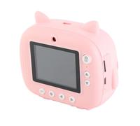 Fotocamera con Stampa Istantanea, Fotocamera con Stampa 1080P HD 12MP per Bambini con Impostazioni Regolabili, Display IPS da 2,4 Pollici, Zoom 16X, Risoluzione Foto 4K, 3 Rotoli