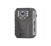 Fotocamera corporea, 8/128G 4K Mini Body Camera Full HD 1080P 2 pollici IPS Touch Screen Visione notturna Videoregistratore Guardia di sicurezza Corpo polizia Cam per la Sicurezza, il Lavoro(64G)