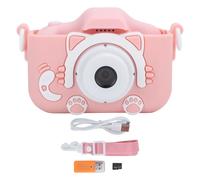 Fotocamera creativa per bambini, regalo ideale per i piccoli esploratori, con custodia protettiva in silicone, molteplici funzioni, obiettivo HD e