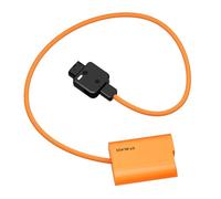 Fotocamera D Tap a BLK22 Adattatore batteria falsa per alimentazione continua in live streaming e video per S55K S5M2 Batteria della fotocamera Sostituire