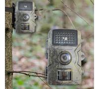 Fotocamera Da Caccia 1080P Con 38 LED, Fotocamera Da Gioco Per Escursionismo In