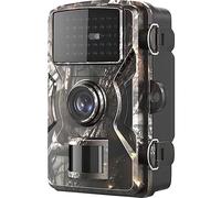 Fotocamera da caccia con sensore di movimento, visione notturna, 12 MP 1080P, impermeabile IP66, per la fotografia naturalistica di animali.