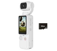 Fotocamera da esterno 1080P con memoria integrata da 32 G e lunga durata della batteria, ideale per escursioni e studio videocamera portatile