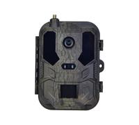 Fotocamera da Esterno 4G 120MP 4K con Live Show, App per Smartphone, Impermeabile, Visione Notturna, Sensore di Movimento, Fototrappola per La Caccia