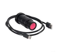 Fotocamera da microscopio USB 2.0 da 5 MP con sensore CMOS risoluzione 2592x1944 per ispezione industriale e uso in laboratorio, compatibile con Linux per macOS
