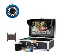 Fotocamera da Pesca, 10 pollici 1. 5m / 30m / 50m Fotocamera da pesca subacquea del cercatore di pesce 15pcs bianco Le. DS + 15PCS Lampada a infrarossi for ghiaccio / mare / pesca fluviale ,Fotocamera