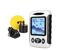 Fotocamera da Pesca, Ecoscandaglio portatile LCD da 2, pollici 200KHz/83KHz Rilevatore doppia frequenza sonar 100M for la pesca sul ghiaccio