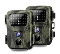 Fotocamera da sentiero, Mini Trail Camera 2 Pack 20MP 1080P Telecamere Da Gioco Visione Notturna Attivata Dal Movimento Camma Caccia Impermeabile Trappola For Monitoraggio Della Fauna Selvatica