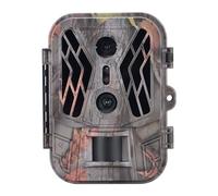 Fotocamera da sentiero, Telecamera Da Trail Esterna 50MP 4K HD Visione Notturna Trappola Gioco Induzione A Infrarossi Attivata Foto Video Waterpoof Wildlife Scouting Cam