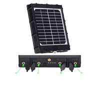 Fotocamera da tracciamento, Pannello solare del pannello solare della fotocamera Trail 8000 ma 12v. Batteria del caricabatterie ad alimentatore solare for tutta la fotocamera for la caccia per il moni