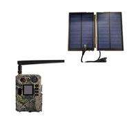 Fotocamera da tracciamento, Pannello solare for fotocamera traccia, 940nm nero Ir. NOTTE VISION 4G Wireless Trail Pannello solare Colore del pannello solare Lcd. Telecamere invisibili del gioco Scout