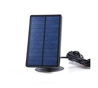 Fotocamera da tracciamento, Pannello solare for fotocamera traccia, pannello solare for batteria ricaricabile for la fotocamera for la telecamera da esterno 1800mAh 9V impermeabile per il monitoraggio