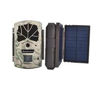 Fotocamera da tracciamento, Pannello solare IP65. Telecamera da caccia impermeabile 0.7s Trigger Time 940nm 100ft Night Vision Trail Wild Camera 2 "Display per il monitoraggio della fauna selvatica al