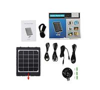 Fotocamera da tracciamento, WG8000. Caricabatterie a pannelli solari for telecamere da caccia 6V / 9V / 12V 8000mAh for kit di alimentatore Foresta Game Telecamere 1.7mm / DC2.1mm /USB Adattatore per