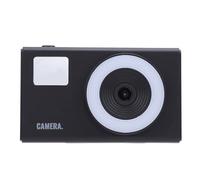 Fotocamera da Viaggio Zoom 16x, Fotocamera Digitale Portatile 4K 48 MP con Autofocus, Luce di Riempimento e Filtri, Schermo da 2,4 Pollici, Riproduzione MP3, Trasferimento OTG,