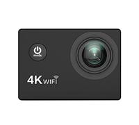 Fotocamera d'azione piena HD 4K 3. 0fps. WiFi 2.0" Schermo impermeabile subacqueo Camera sportiva DV. Camera -Guarda il filmato(Option 7,Noir)