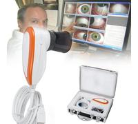Fotocamera di iridologia professionale da 5 MP con obiettivo 30x, software di analisi Iris, compatibile con Windows, ideale per salute e benessere