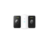 XIAOMI Outdoor Camera CW100 Dual (Videocamera di sorveglianza), doppio obiettivo, immagine nitida, protezione AI locale, visione notturna colorata intelligente, IP66 resistente all'acqua e polvere