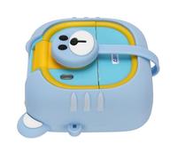 Fotocamera di Stampa Digitale, Fotocamera Display da 2,4 Pollici per la Scuola Domestica (YELLOW) (BLUE)
