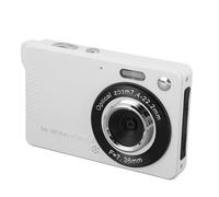 Fotocamera Digitale 1080P per Fotografia, Zoom Digitale 16X con Messa a Fuoco Automatica, Fotocamera Tascabile da 50 MP con Schermo TFT HD da 2,8 Pollici, Flash LED, Fotocamera