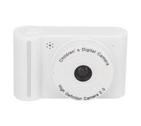 Fotocamera Digitale 1080P, Piccola Videocamera Digitale Portatile con Doppio Obiettivo 40MP ABS Resistente Ai Graffi per la Registrazione (WHITE)
