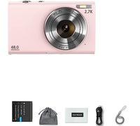 Fotocamera digitale 2.7K Autofocus Vlogging Camera HD 48MP con videocamera for a grande schermo for fotografia for bambini adulti Scatta Nitida Fluida(DC402AF-P1)