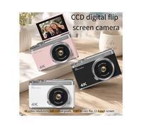 Fotocamera Digitale 32G 4K HD per Bambini 48MP con Autofocus, Fotocamera per Vlog, Videocamera Portatile In Stile Retrò da 2,4 Pollici A