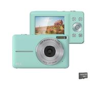 Fotocamera digitale 44MP/1080P/16X con zoom digitale/luce di riempimento/scheda da 32 GB Green