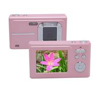 Fotocamera Digitale 48MP FHD 1080P con Zoom 16X, Fotocamera Digitale Autofocus per Bambini, Anti-Vibrazione, Fotocamera Digitale Compatta Portatile Punta e Scatta per Adolescenti