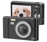 Fotocamera digitale 48MP Zoom 16x Video 4K Black - Nouvo