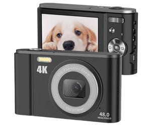 Fotocamera digitale 48MP Zoom 16x Video 4K Black - Nouvo