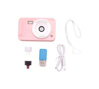 Fotocamera Digitale 4K 44 Megapixel Fotografia HD CCD Selfie da Viaggio Studenti Tascabili Campus Selfie Camera Rosa